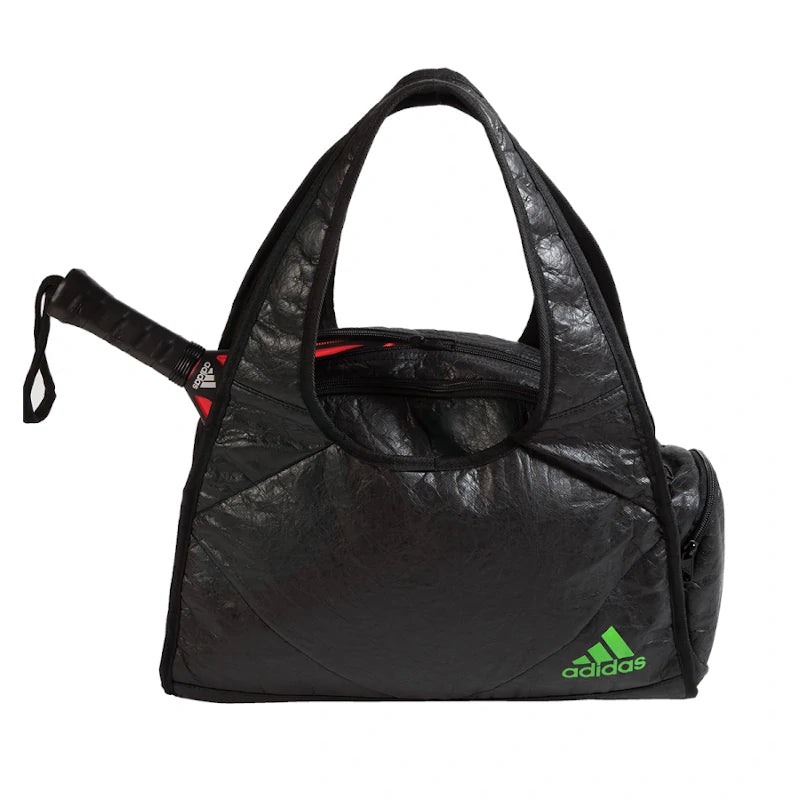 Mala de fim de semana grande Adidas, preta e verde, 2022