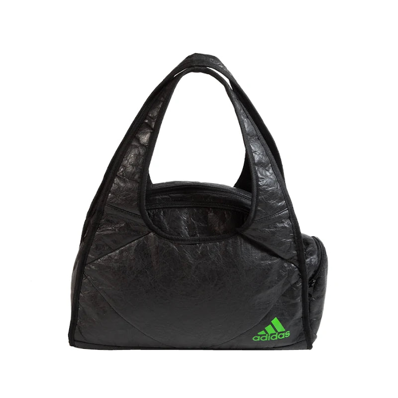 Mala de fim de semana grande Adidas, preta e verde, 2022