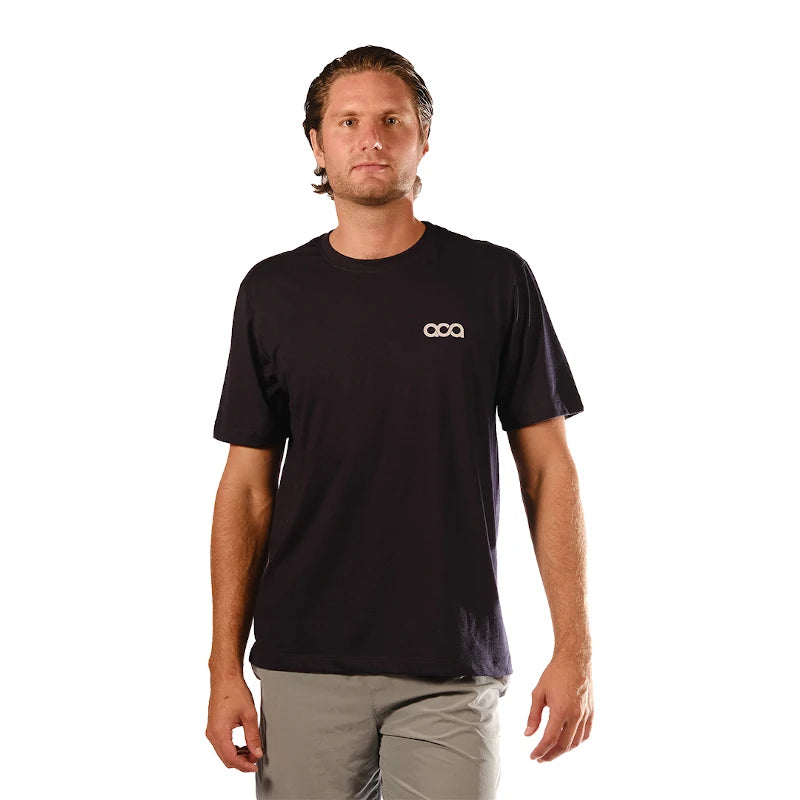 T-shirt azul marinho Aca Padel