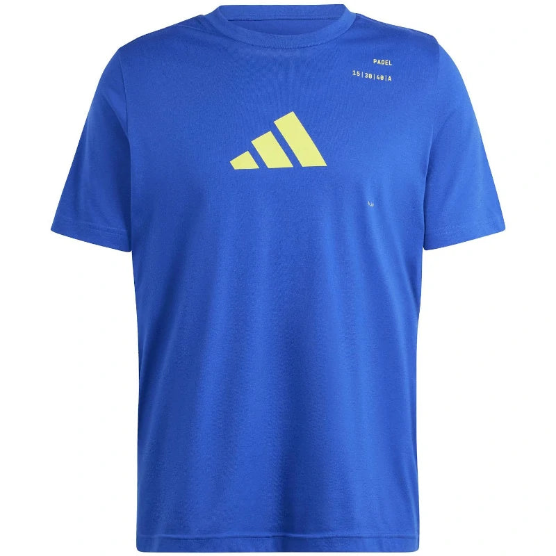 T-Shirt Adidas M Padel G Team Azul Royal