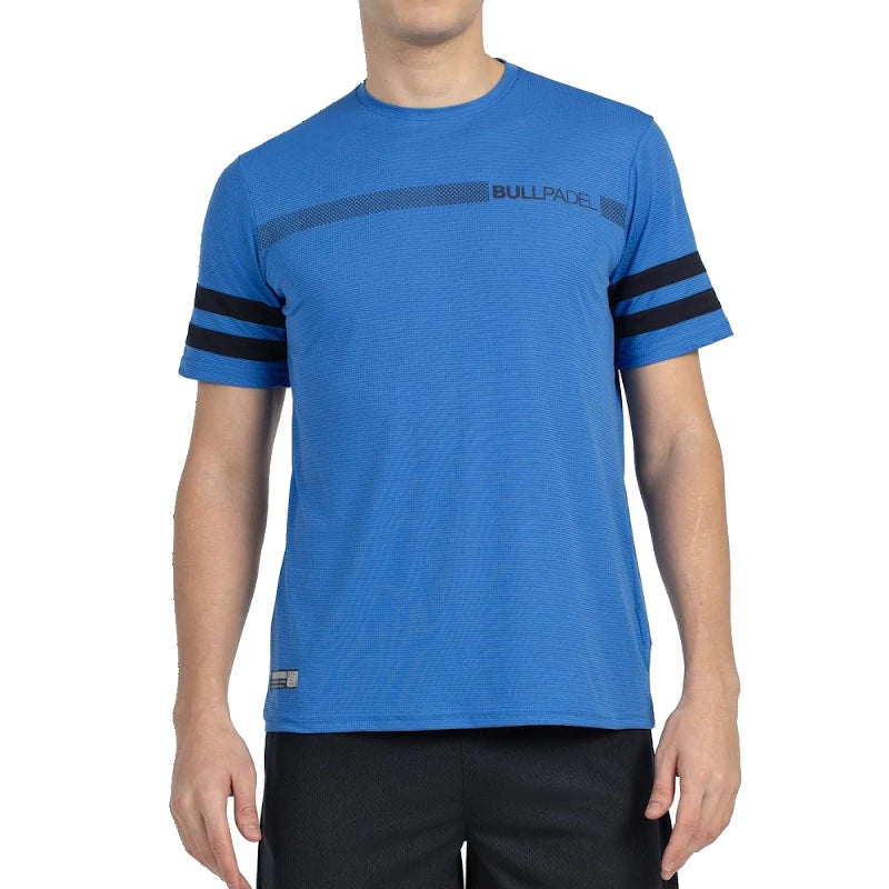 T-shirt Bullpadel Berro Azul Atómico