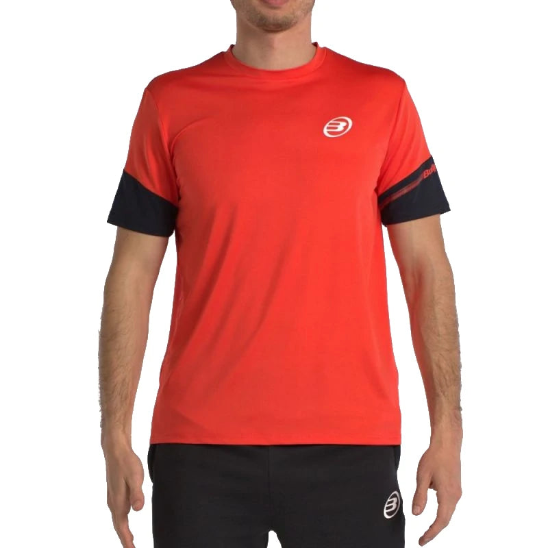 T-shirt vermelha Bullpadel Besan
