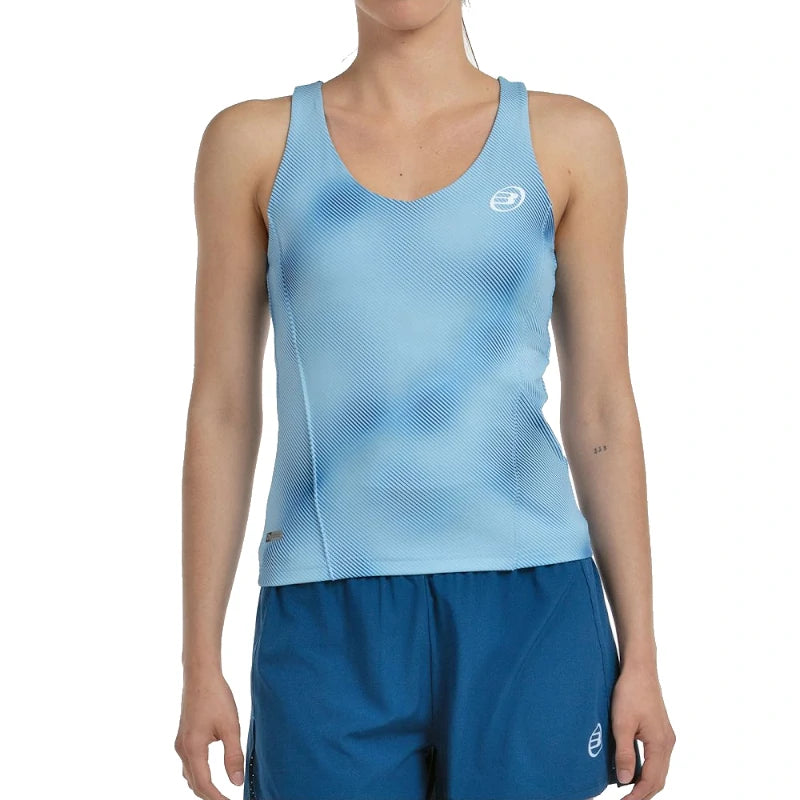 T-shirt azul claro Bullpadel Dan