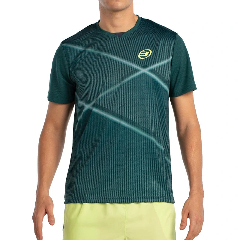 T-Shirt Bullpadel Ladra Verde Escuro 2025