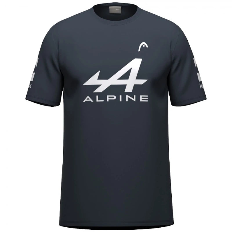 T-shirt azul marinho patrocinada por Arturo Coello