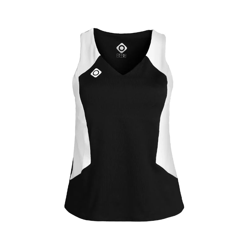 T-shirt desportiva preta Izas Texas