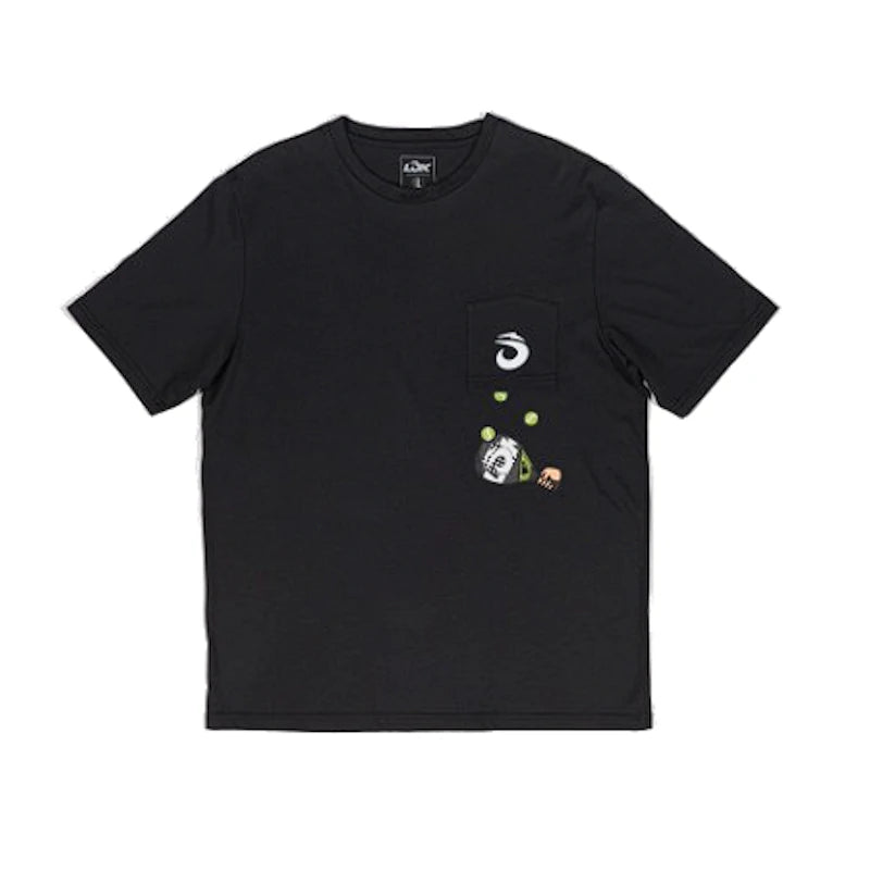 T-shirt preta Lok The Juggler