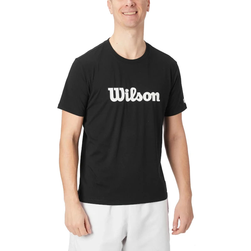 T-shirt gráfica Wilson Team preta