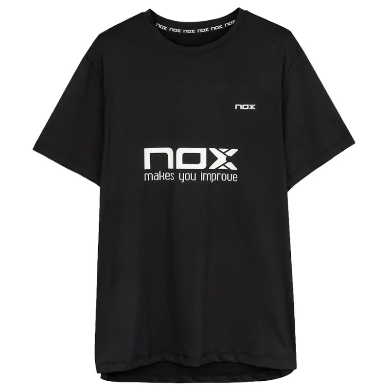 T-shirt preta Nox Sponsor LA10