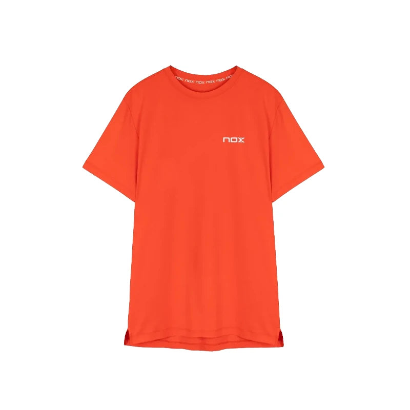 Camisola vermelha padrão da equipa Nox