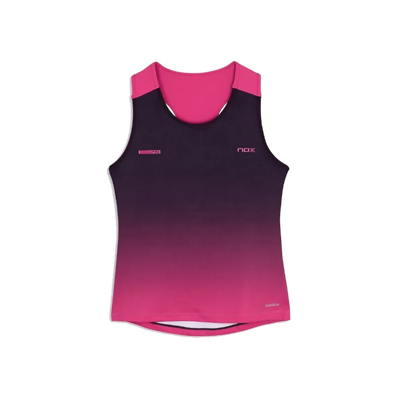 Regata de mulher Nox Pro Blackberry Rose Degradê