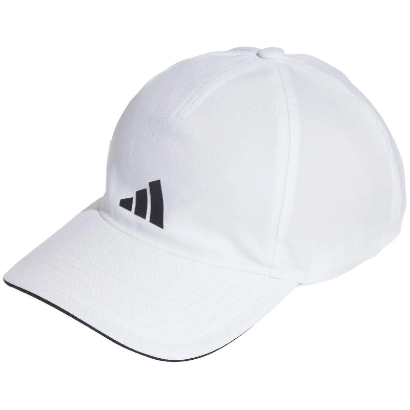 Boné Adidas branco e preto