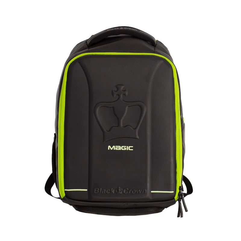 Mochila Black Crown Magic Preta/Amarelo Fluorescente 2025