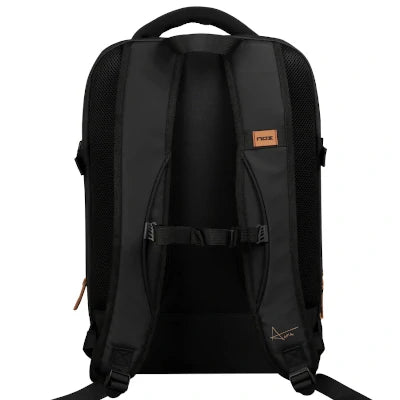 Mochila Nox Luxury Open Series Preta/Castanho