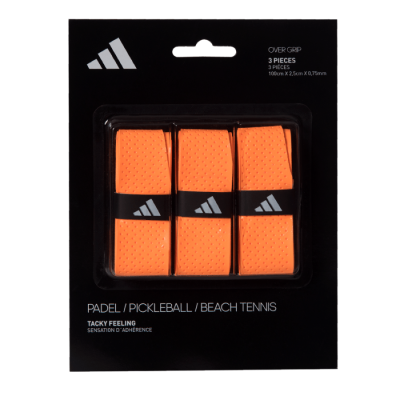 Pack de 3 Overgrips Laranja Adidas