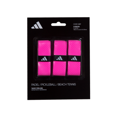 Pack de 3 Overgrips Rosa Adidas