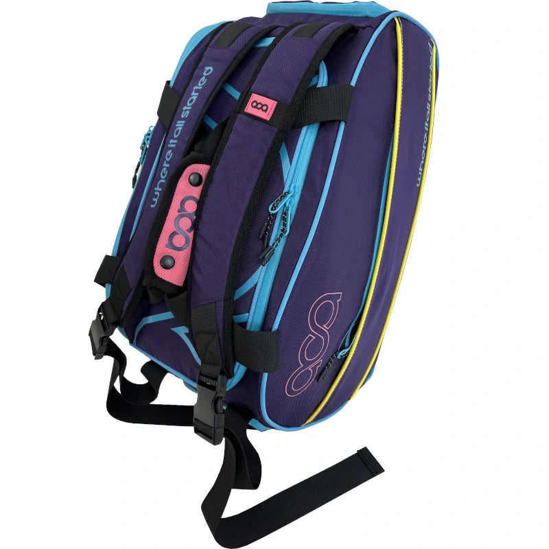 Saco de praia Aca Padel Azul para raquete de padel