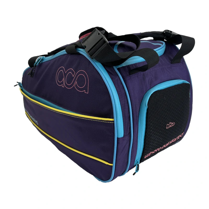 Saco de praia Aca Padel Azul para raquete de padel