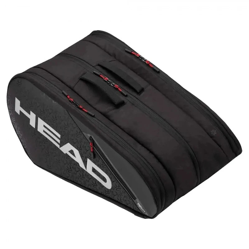 Bolsa para raquete de padel Head Coello Tour, tamanho L, preta, modelo 2025.