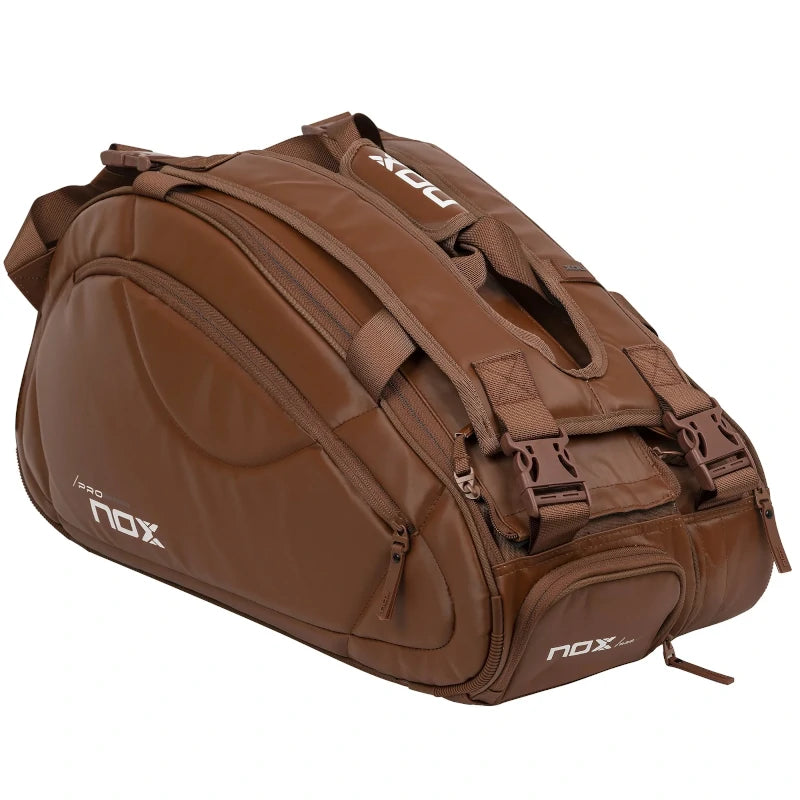 Bolsa de padel Nox Pro Series castanho camel