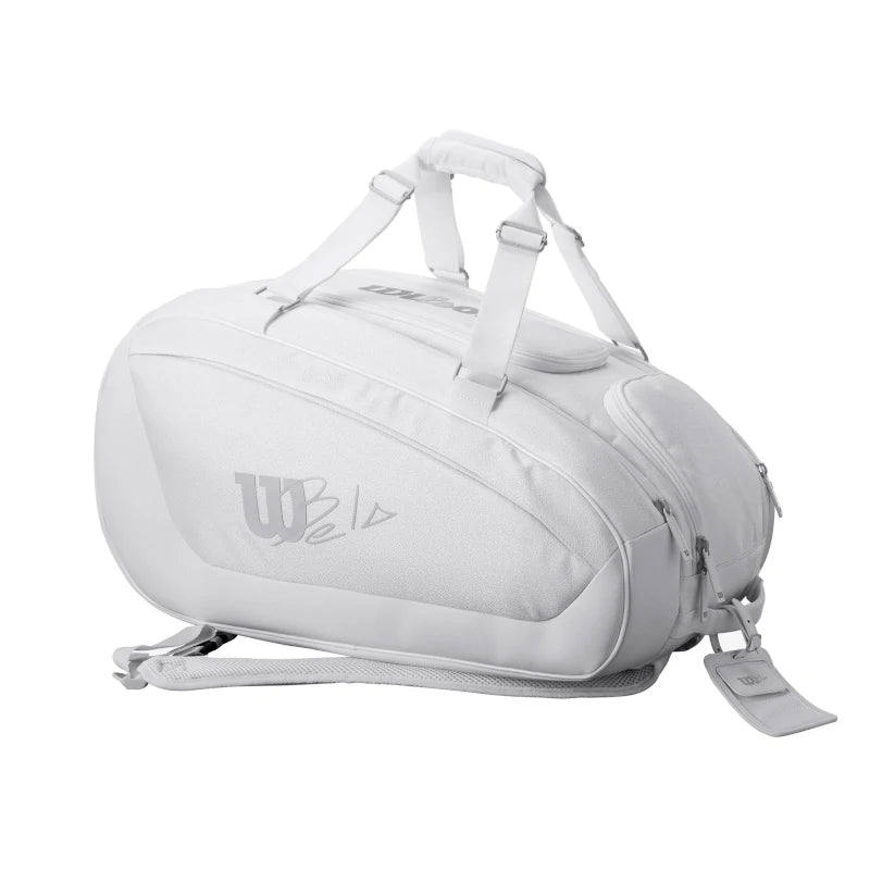 Paletero Wilson Bela Super Tour Padel Blanco