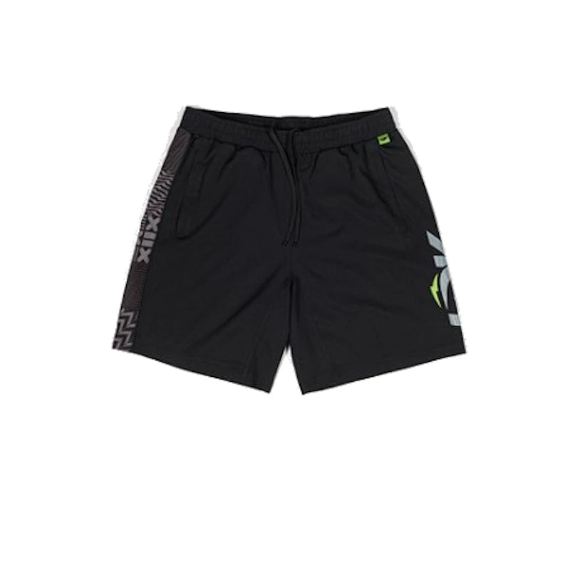 Lok curto flanqueante preto