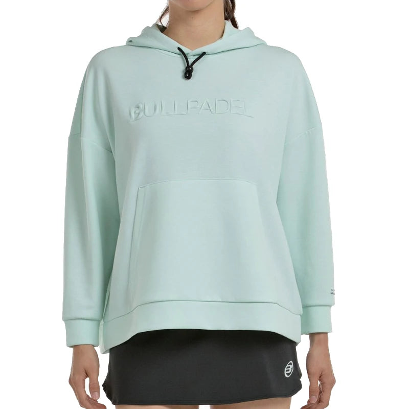 Sweatshirt Bullpadel Silba Verde Água 2025
