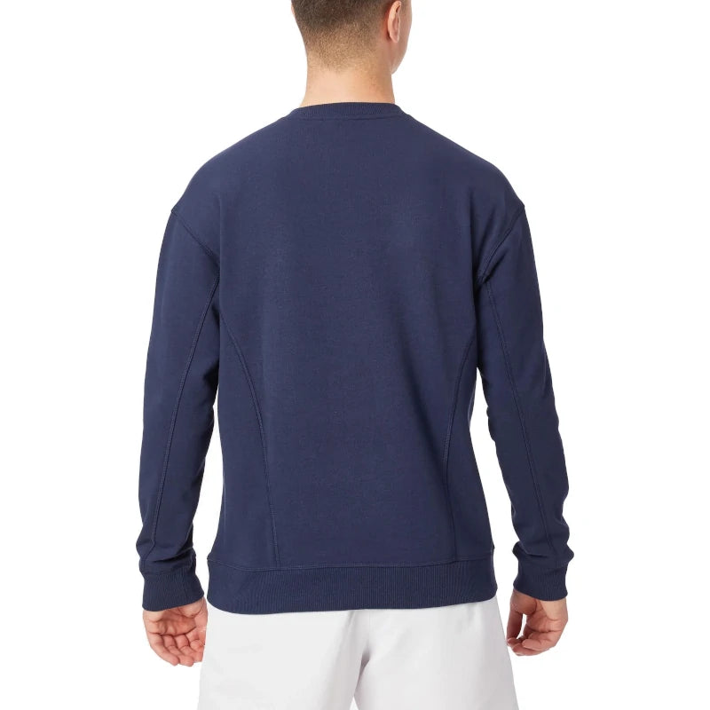 Sweatshirt Wilson Teams Crewneck Classic Navy com Estampa de Letras