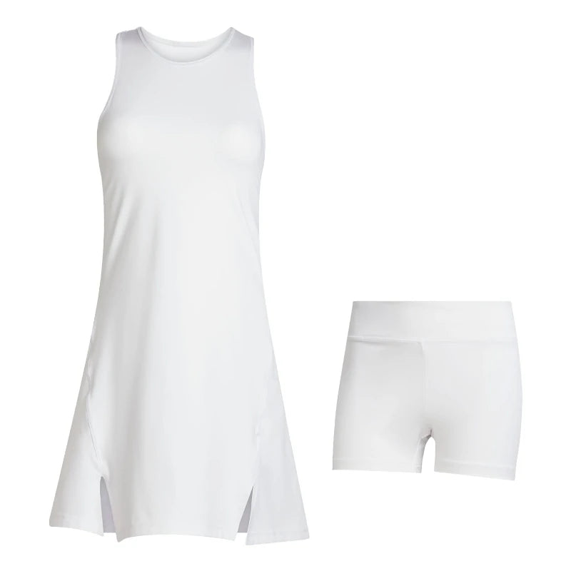 Vestido branco Adidas Club 2025
