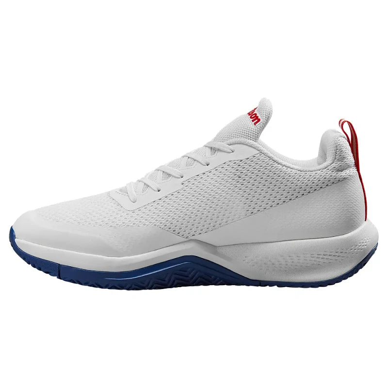 Wilson Rush Lite Branco/Azul/Vermelho 2025