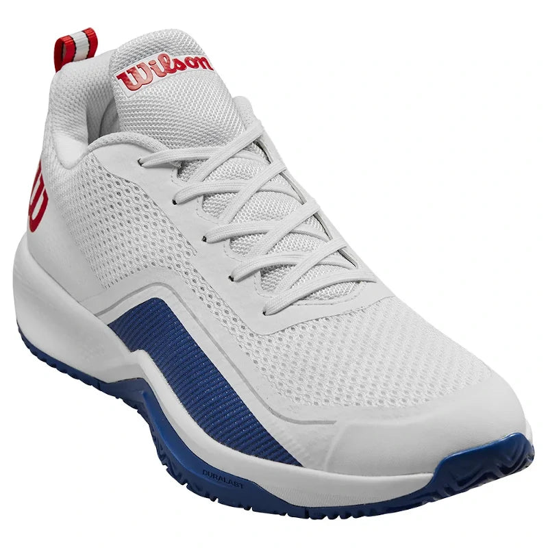 Wilson Rush Lite Branco/Azul/Vermelho 2025