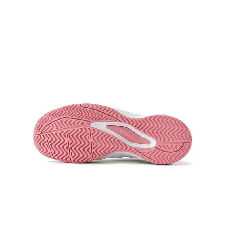 Ténis Wilson Rush Pro Ace JR 2025 Branco/Branco/Lilás