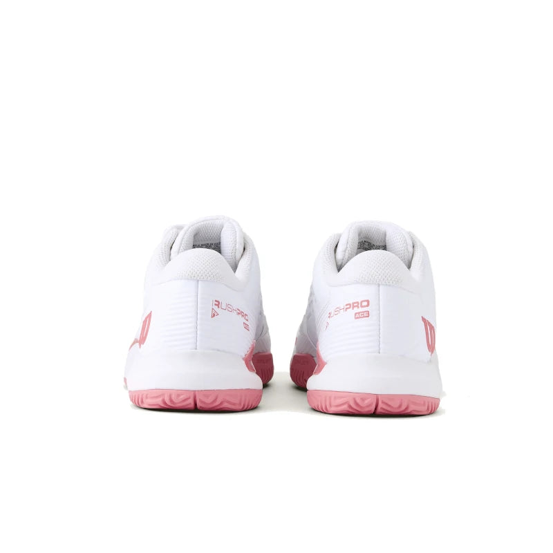 Ténis Wilson Rush Pro Ace JR 2025 Branco/Branco/Lilás