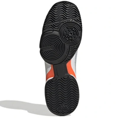 Ténis Adidas Barricade K Azul/Laranja/Branco