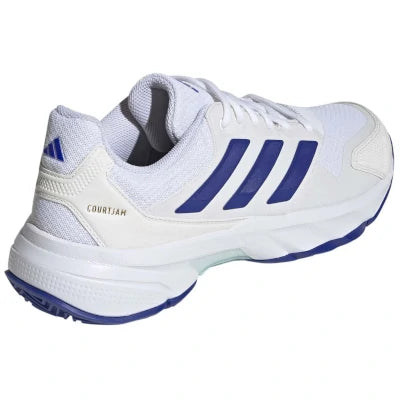 Sapatilhas Adidas Courtjam Control M Branco/Azul Escuro