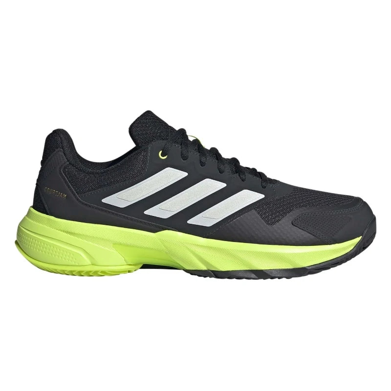 Sapatilhas Adidas Courtjam Control M Clay Carbon/Zero Met./Lucid Lemon