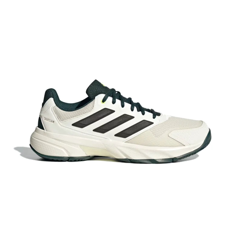 Sapatilhas Adidas Courtjam Control 3 M Offwhite/Silver Metallic/Aurora Ivy