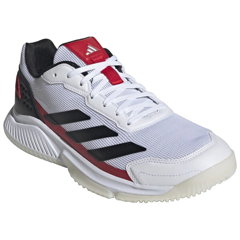Adidas Crazyquick Ls Padel M Ftwr Branco/Preto/Vermelho Lúcido