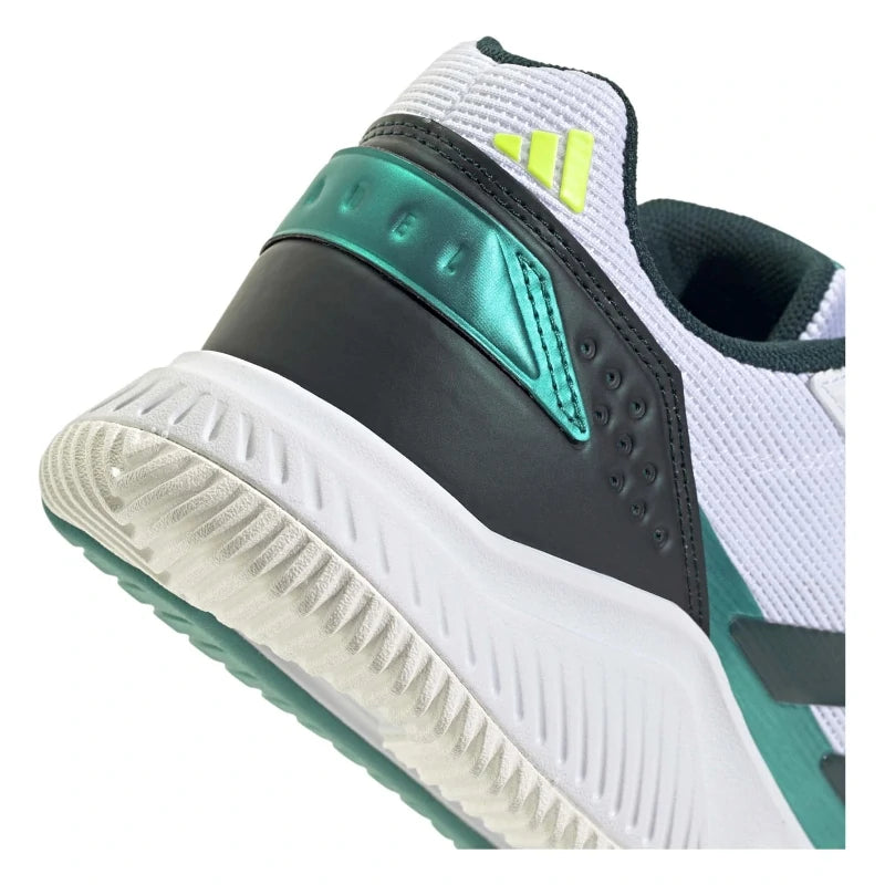 Sapatilhas Adidas Courtquick Padel M Ftwr Branco/Verde 2025