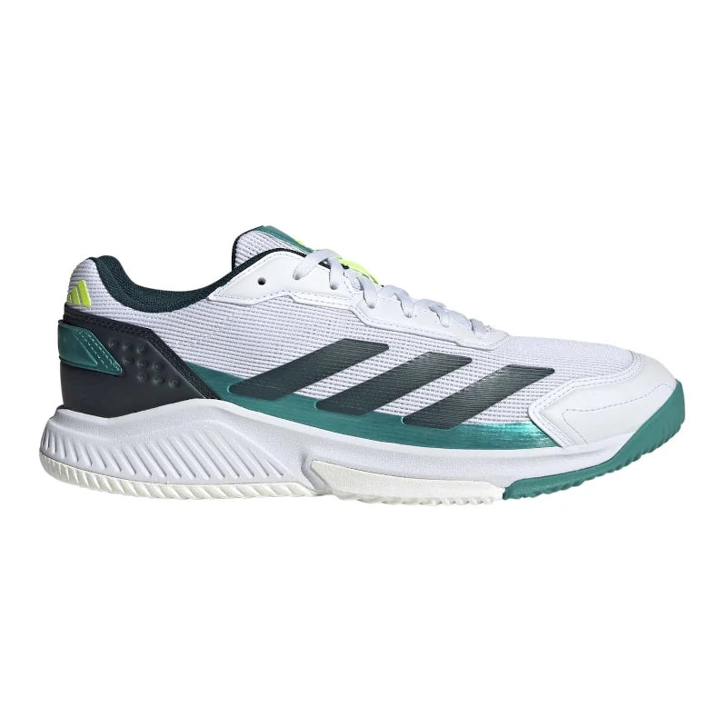 Sapatilhas Adidas Courtquick Padel M Ftwr Branco/Verde 2025