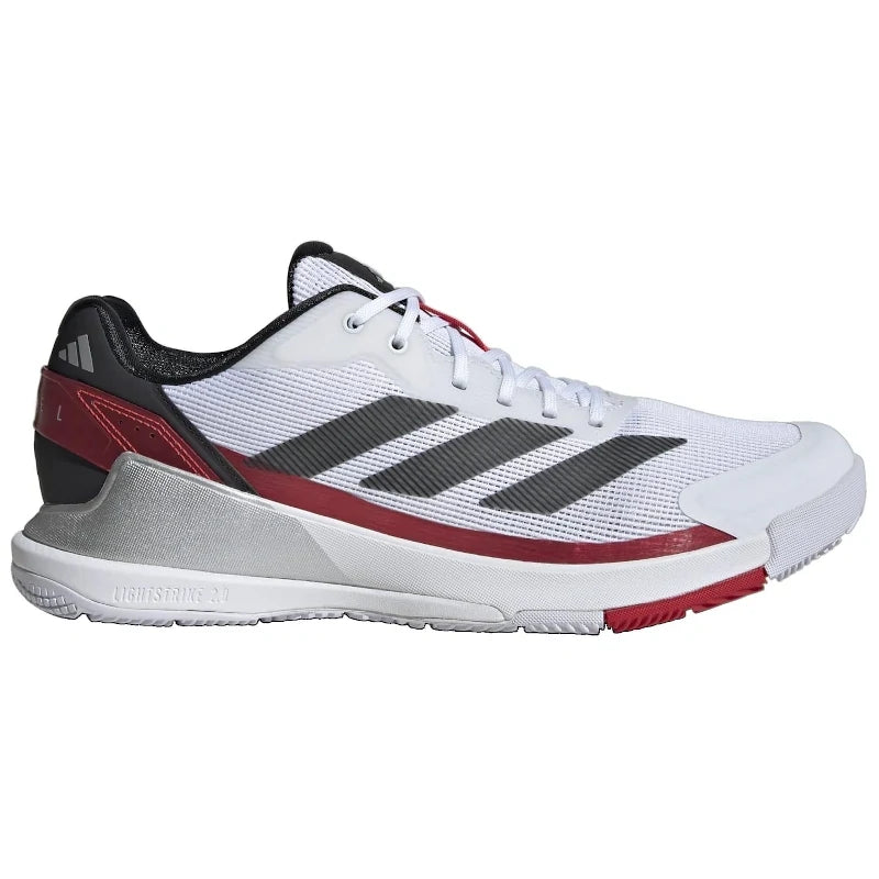 Adidas Crazyquick Ls Padel M Ftwr Branco/Preto/Vermelho Lúcido