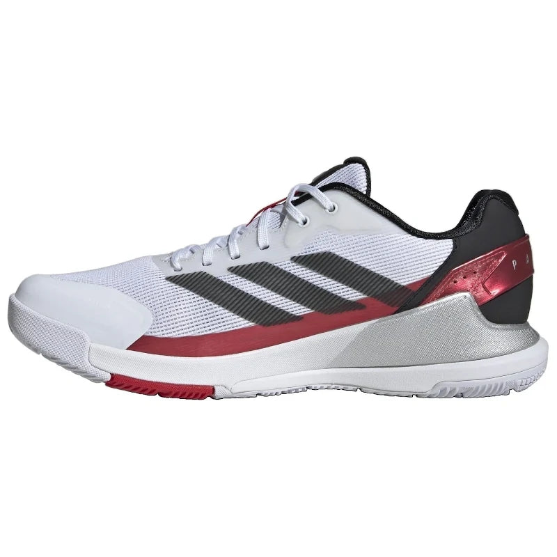 Adidas Crazyquick Ls Padel M Ftwr Branco/Preto/Vermelho Lúcido