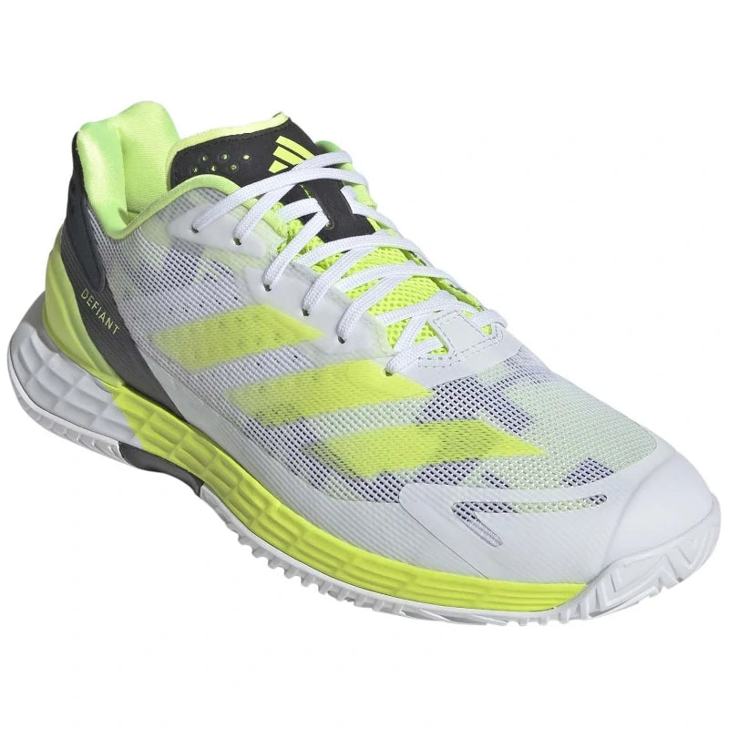 Sapatilhas Adidas Defiant Speed ​​​​​​2 M Branco/Amarelo Fluorescente
