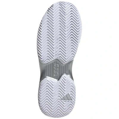 Ténis Adidas Courtjam Control W Branco/Prata 2024