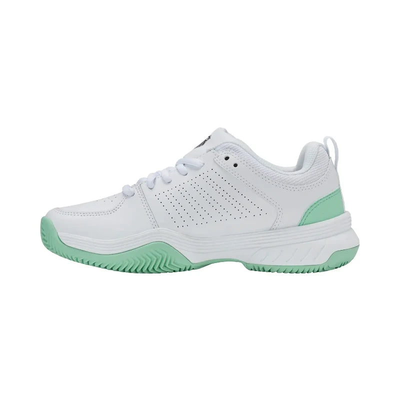 Ténis K-Swiss Court Express 2 Clay Mulher Branco/Menta