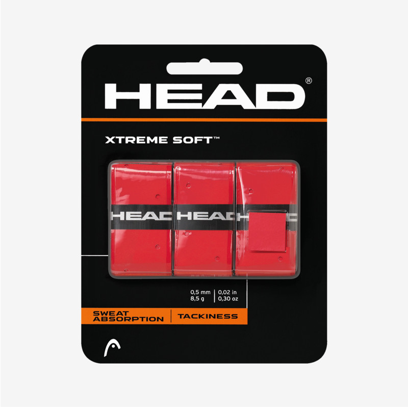 Overgrips Head Extreme Soft Vermelho