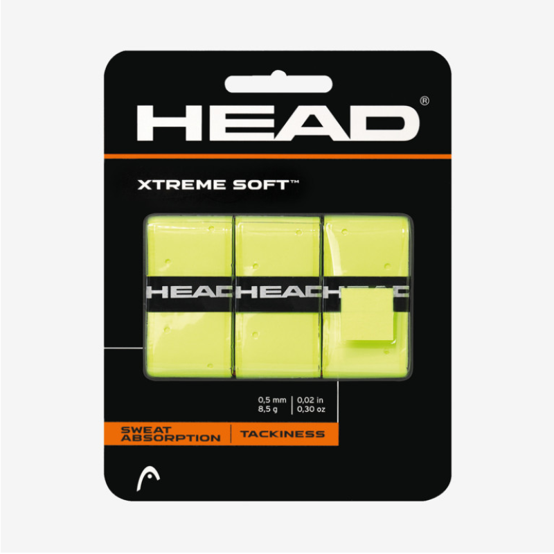 Overgrips Head Extreme Macios Amarelos
